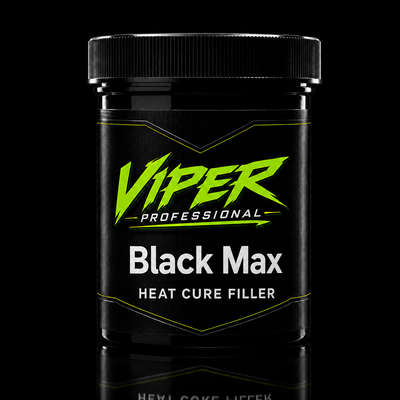 Black Max  Reinforced Heat Cure Compound 2oz-4oz