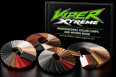 Color Swatches and Color Book  for Blended toner  Swtch Kit