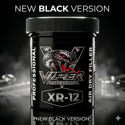 XR-12 Air-Dry Premium Leather Filler Thick Black