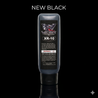 XR-10 Air-Dry Premium Leather Filler Thin  Black