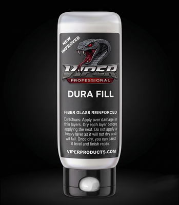 Dura Fill 4oz - Fiberglass Reinforced  (Air Dry) Temp out of Stock  Try Dura fill Black