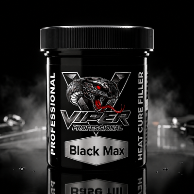 Black Max  Reinforced Heat Cure Compound 2oz-4oz