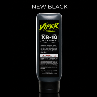 XR-10 Air-Dry Premium Leather Filler Thin  Black