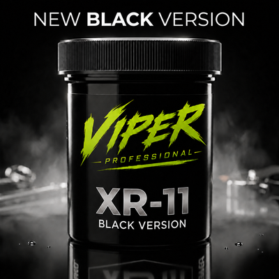XR-11 Air-Dry Premium  Leather Filler Medium Black  (2oz-4oz)