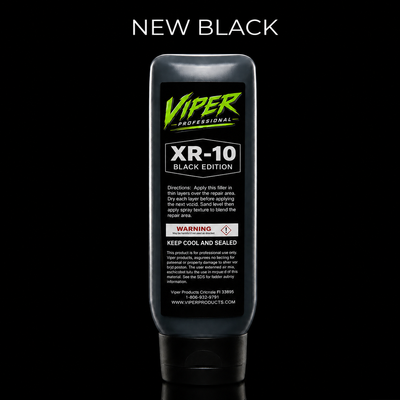 XR-10 Air-Dry Premium Leather Filler Thin  Black