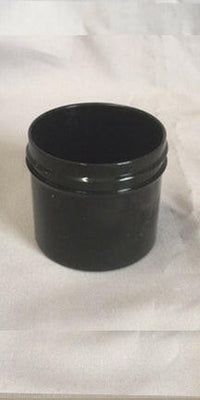 Tarro compuesto negro de 2oz - SOLO tarro