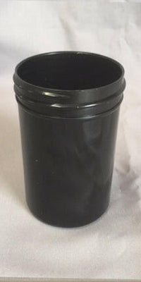 Frasco compuesto negro de 4 oz *SÓLO frasco*