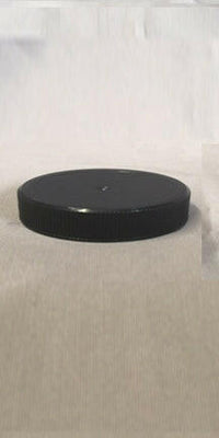 Tapón de rosca de plástico negro de 53 mm